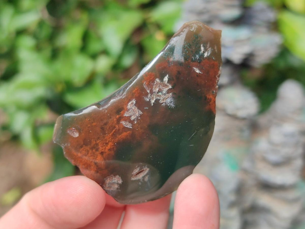 Polished On One Side Mtorolite Chrysoprase Plates x 35 From Mutorashanga, Zimbabwe - Toprock Gemstones and Minerals 
