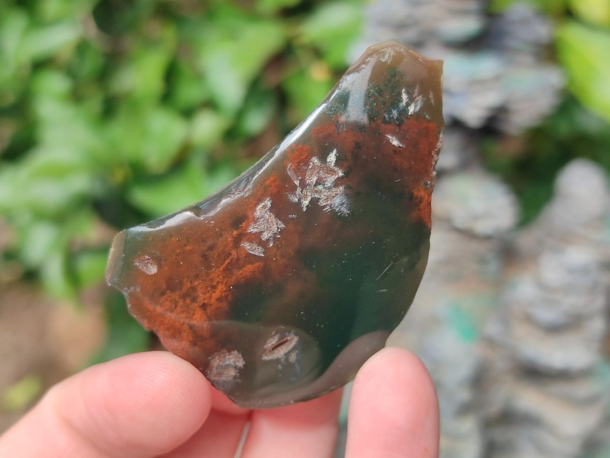 Polished On One Side Mtorolite Chrysoprase Plates x 35 From Mutorashanga, Zimbabwe - Toprock Gemstones and Minerals 