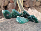 Polished On One Side Mtorolite Chrysoprase Plates x 35 From Mutorashanga, Zimbabwe - Toprock Gemstones and Minerals 