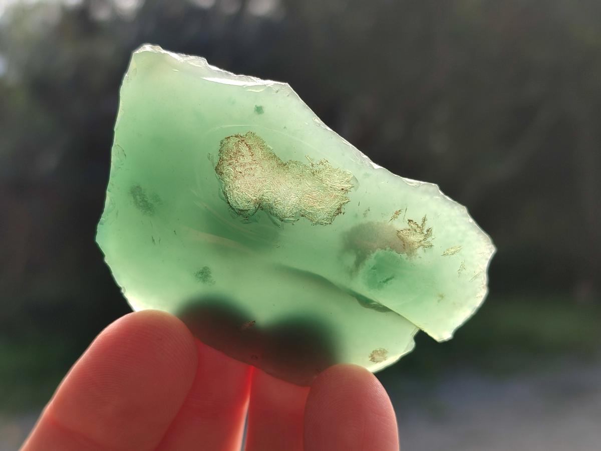 Polished On One Side Mtorolite Chrysoprase Plates x 35 From Mutorashanga, Zimbabwe - Toprock Gemstones and Minerals 