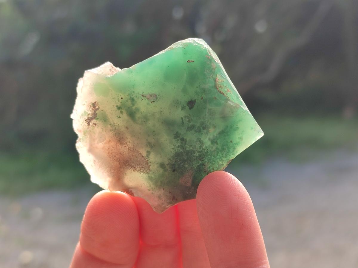 Polished On One Side Mtorolite Chrysoprase Plates x 35 From Mutorashanga, Zimbabwe - Toprock Gemstones and Minerals 