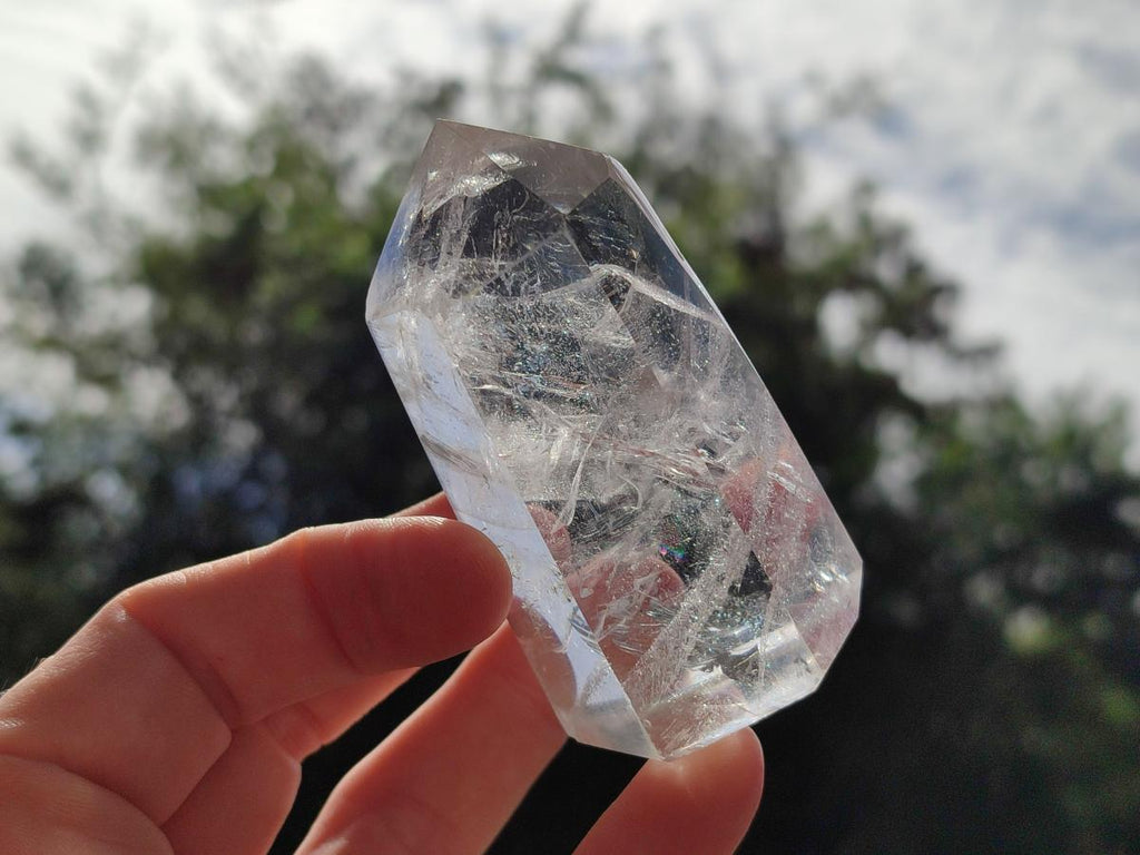 Polished Clear Quartz Display Crystals x 6 From Madagascar - Toprock Gemstones and Minerals 