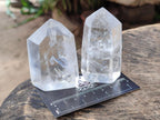 Polished Clear Quartz Display Crystals x 6 From Madagascar - Toprock Gemstones and Minerals 