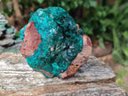 Natural Dioptase on Dolomite Specimens x 4 From Likasi, Congo - Toprock Gemstones and Minerals 