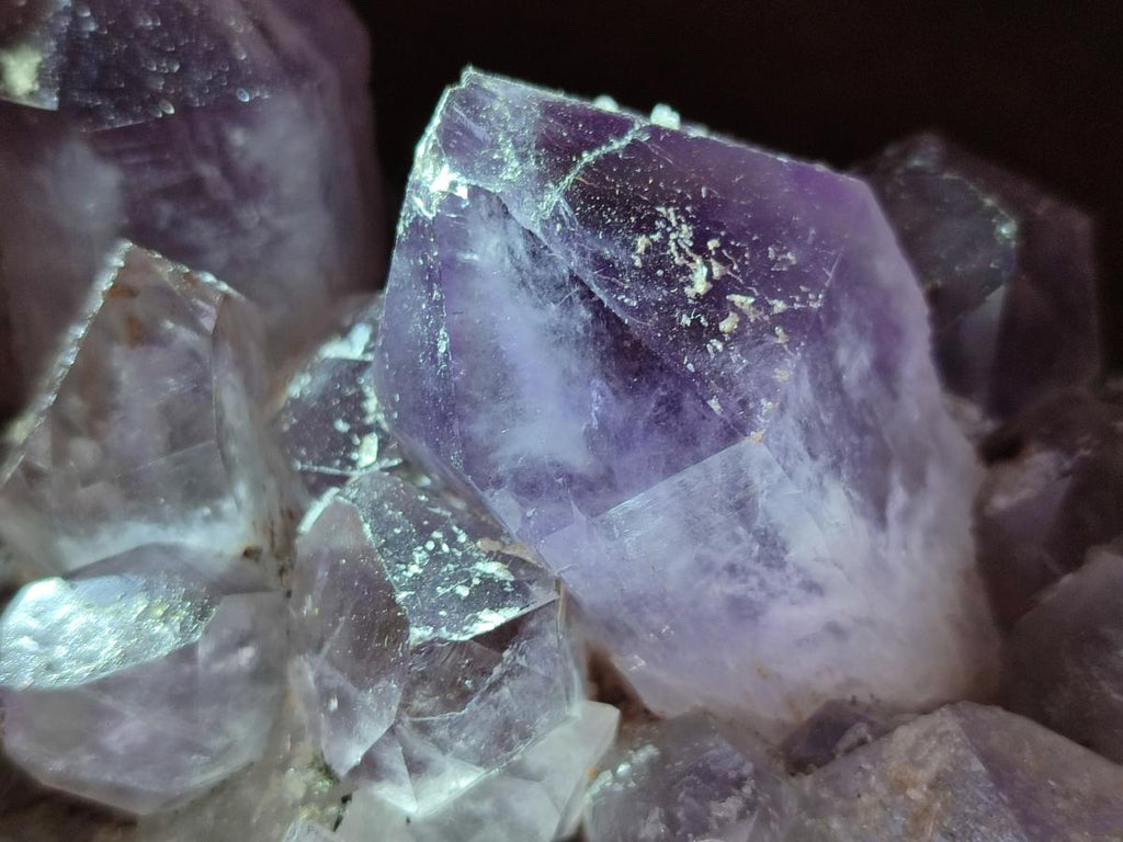 Natural Large Jacaranda Amethyst Crystal Plate x 1 From Mumbwa, Zambia - Toprock Gemstones and Minerals 