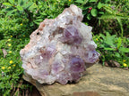Natural Large Jacaranda Amethyst Crystal Plate x 1 From Mumbwa, Zambia - Toprock Gemstones and Minerals 