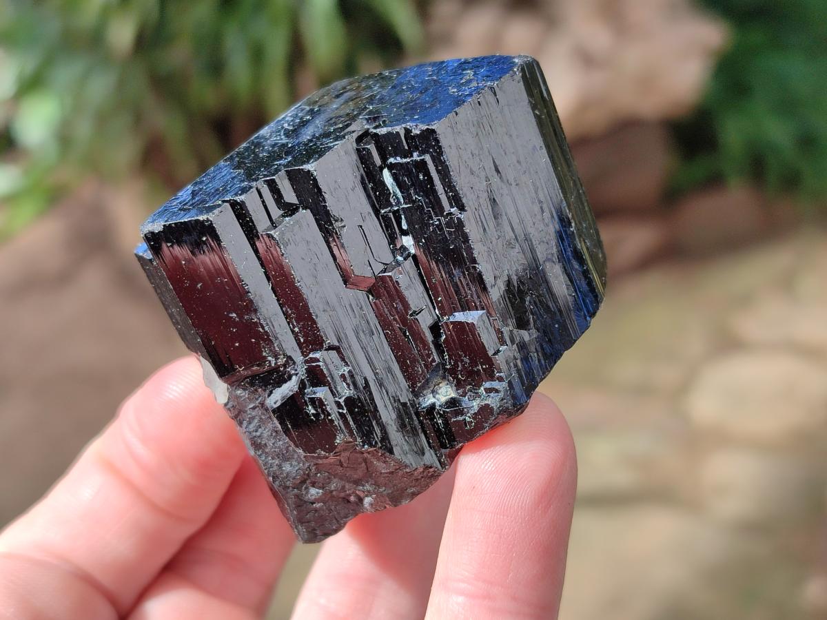 Natural Schorl Black Tourmaline with Associated Minerals x 6 From Erongo, Namibia - Toprock Gemstones and Minerals 