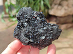 Natural Schorl Black Tourmaline with Associated Minerals x 6 From Erongo, Namibia - Toprock Gemstones and Minerals 