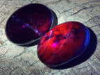 Polished Sodalite Palm Stones x 20 From Kunene River, Namibia - Toprock Gemstones and Minerals 