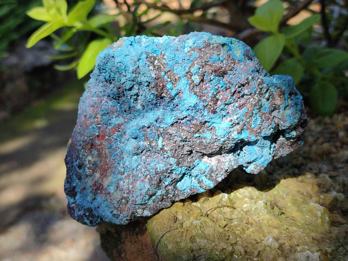 Natural Rough Shattuckite Specimens x 6 From Kaokoveld, Namibia - Toprock Gemstones and Minerals 