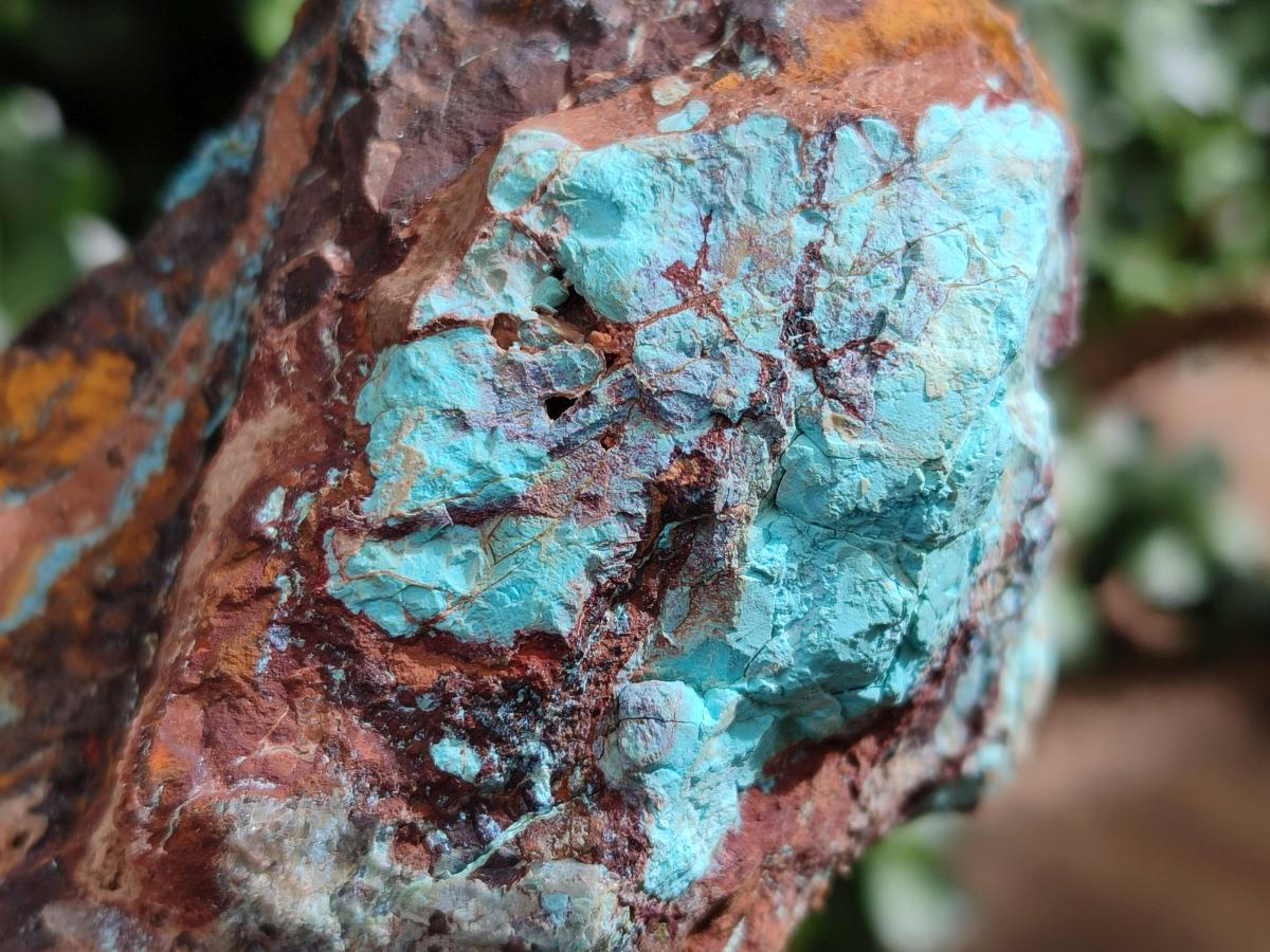 Natural Rough Shattuckite Specimens x 6 From Kaokoveld, Namibia - Toprock Gemstones and Minerals 
