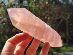 Polished Double Terminated Gemmy Rose Quartz Crystals x 6 From Madagascar - Toprock Gemstones and Minerals 