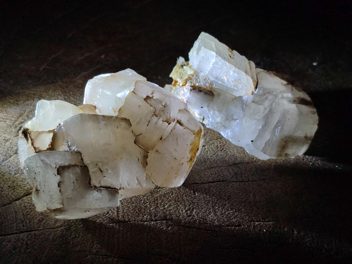 Natural Stacked Rhombohedral Calcite Specimens x 24 From Albert's Mountain, Lesotho - Toprock Gemstones and Minerals 