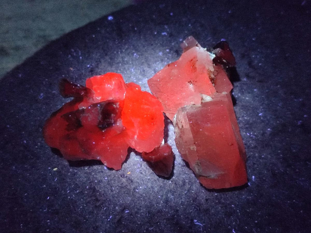 Natural Stacked Rhombohedral Calcite Specimens x 24 From Albert's Mountain, Lesotho - Toprock Gemstones and Minerals 