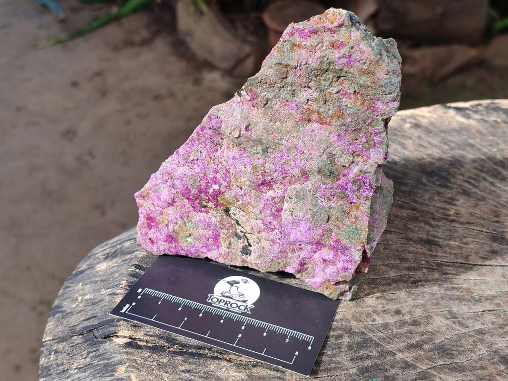Natural Cobbed Stichtite Specimens x 3 From Barberton, South Africa - Toprock Gemstones and Minerals 