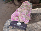 Natural Cobbed Stichtite Specimens x 3 From Barberton, South Africa - Toprock Gemstones and Minerals 