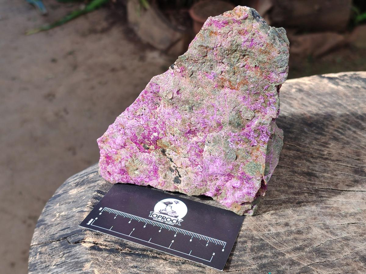 Natural Cobbed Stichtite Specimens x 3 From Barberton, South Africa - Toprock Gemstones and Minerals 