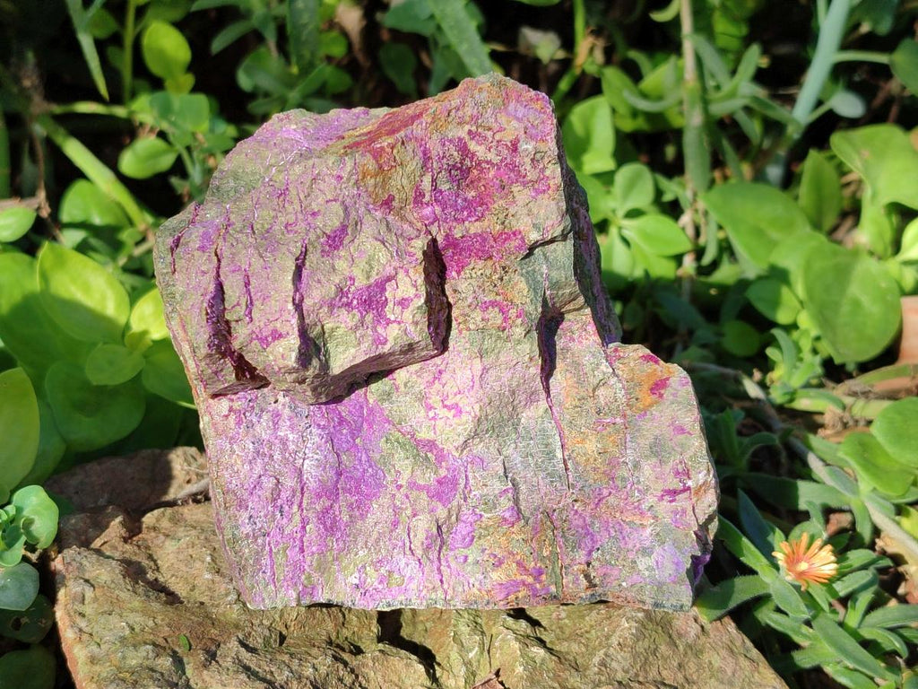 Natural Cobbed Stichtite Specimens x 3 From Barberton, South Africa - Toprock Gemstones and Minerals 