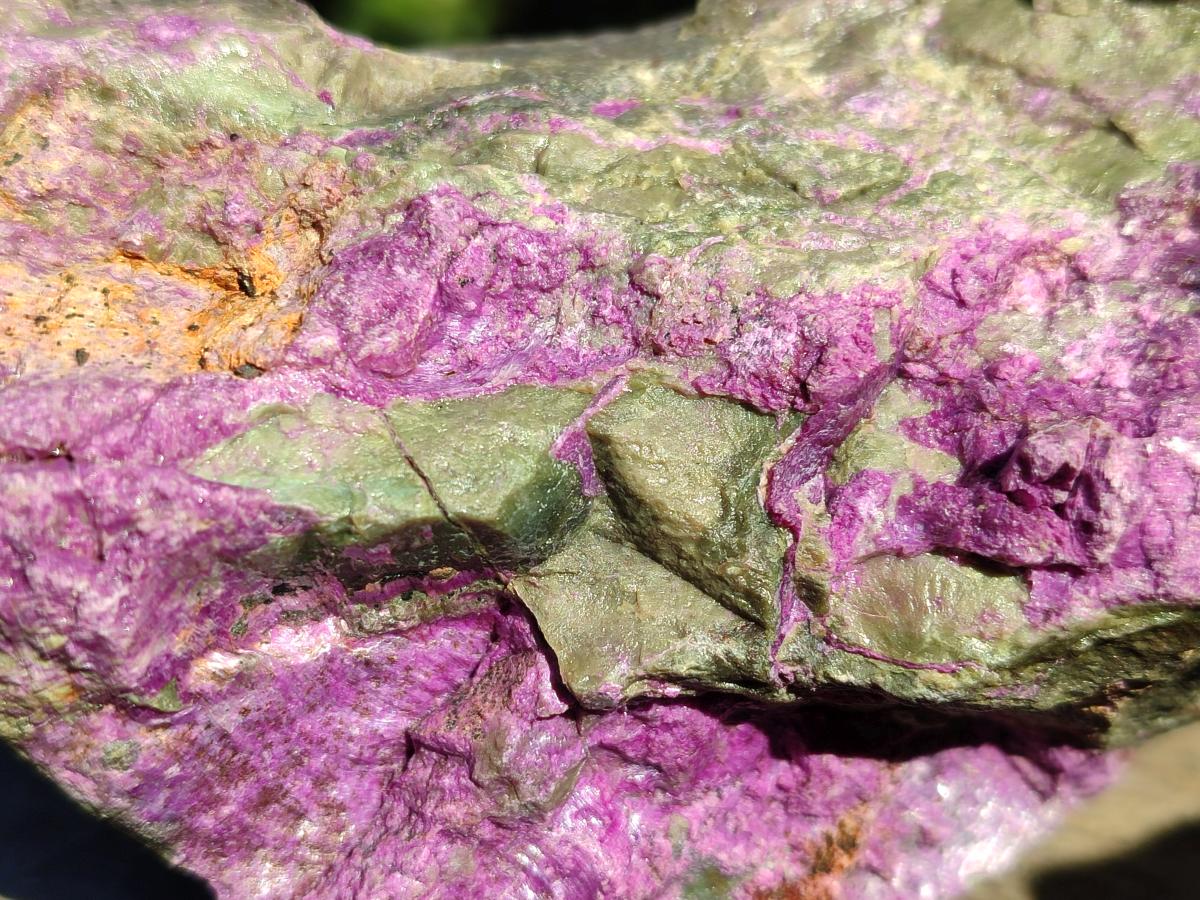 Natural Cobbed Stichtite Specimens x 3 From Barberton, South Africa - Toprock Gemstones and Minerals 