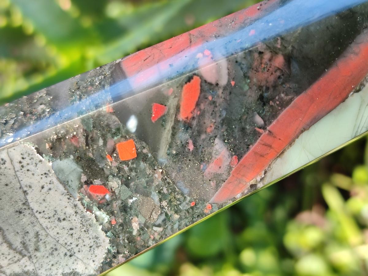 Polished Bloodstone Display Crystals x 3 From Swaziland - Toprock Gemstones and Minerals 