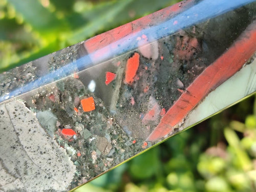Polished Bloodstone Display Crystals x 3 From Swaziland - Toprock Gemstones and Minerals 