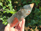 Polished Bloodstone Display Crystals x 3 From Swaziland - Toprock Gemstones and Minerals 
