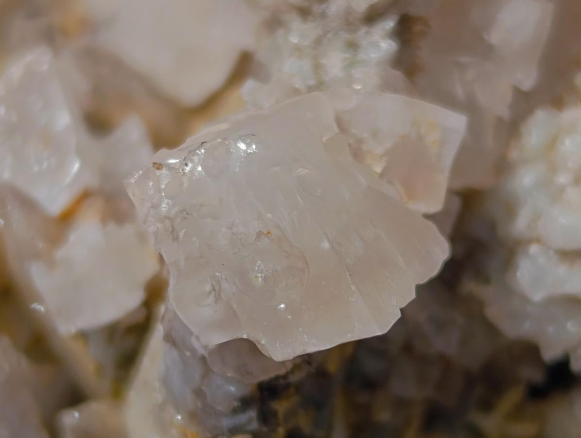 Natural Rhombohedral Calcite Specimens x 2 From Albert's Mountain, Lesotho - Toprock Gemstones and Minerals 