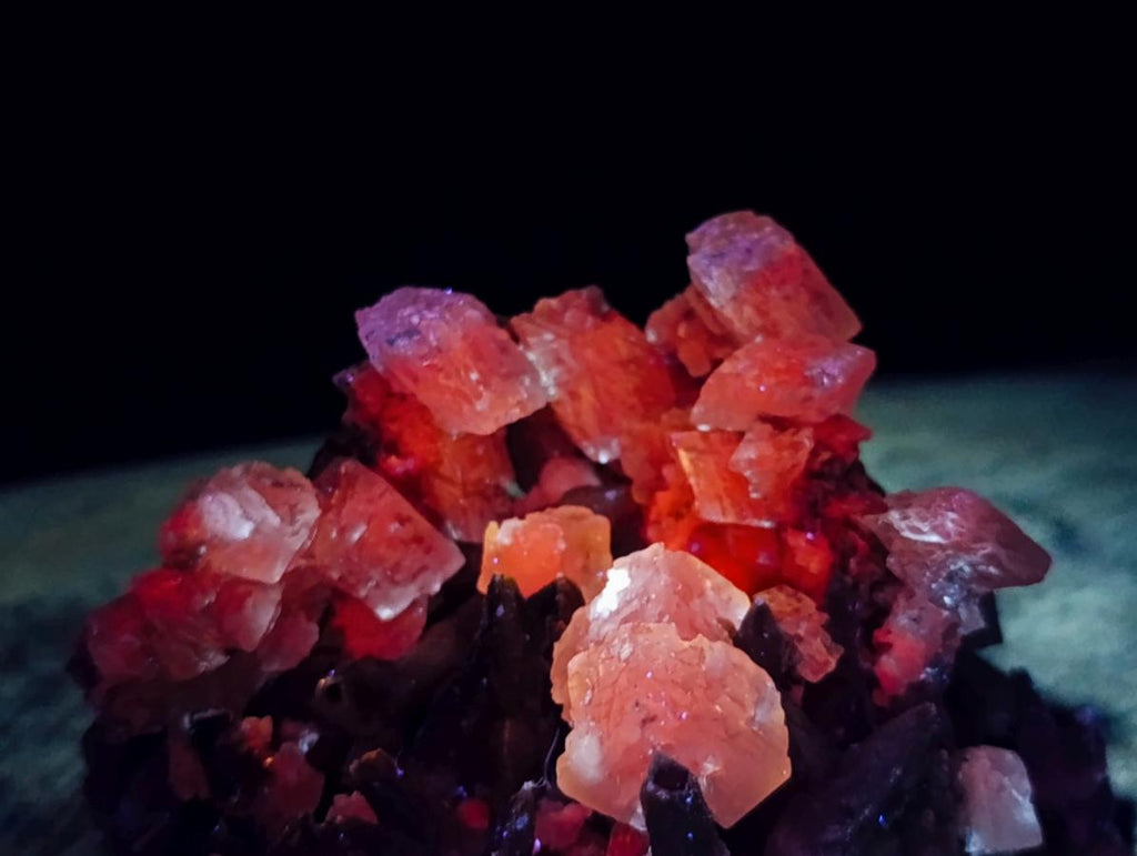 Natural Rhombohedral Calcite Specimens x 2 From Albert's Mountain, Lesotho - Toprock Gemstones and Minerals 