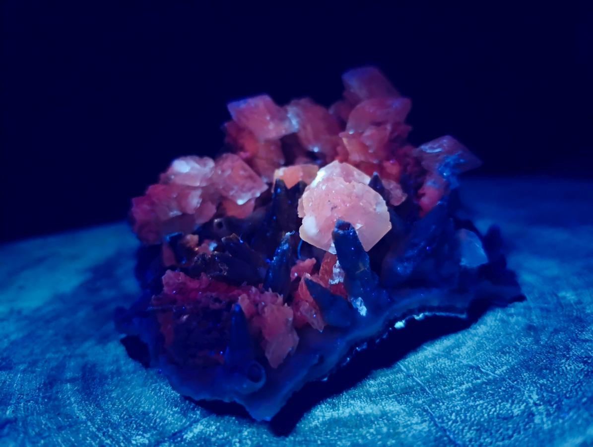Natural Rhombohedral Calcite Specimens x 2 From Albert's Mountain, Lesotho - Toprock Gemstones and Minerals 