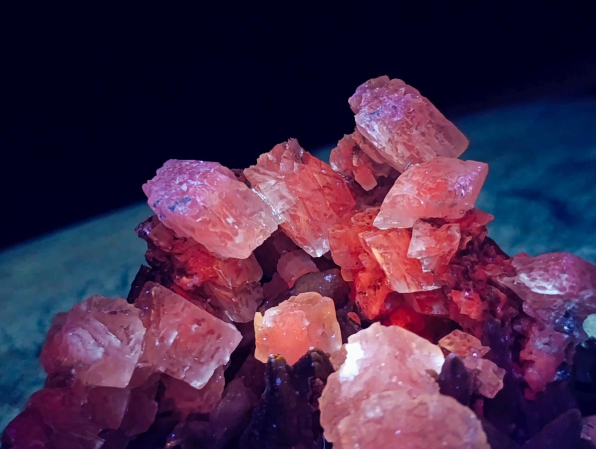 Natural Rhombohedral Calcite Specimens x 2 From Albert's Mountain, Lesotho - Toprock Gemstones and Minerals 