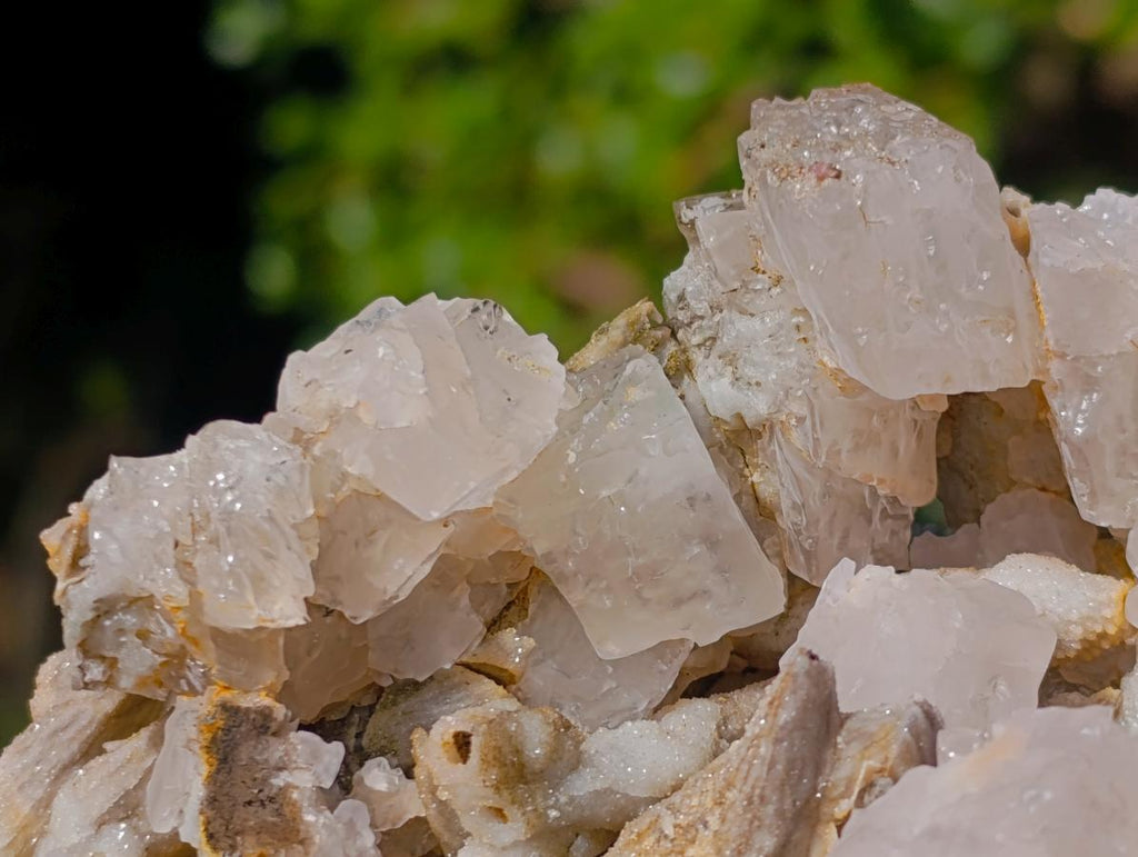 Natural Rhombohedral Calcite Specimens x 2 From Albert's Mountain, Lesotho - Toprock Gemstones and Minerals 