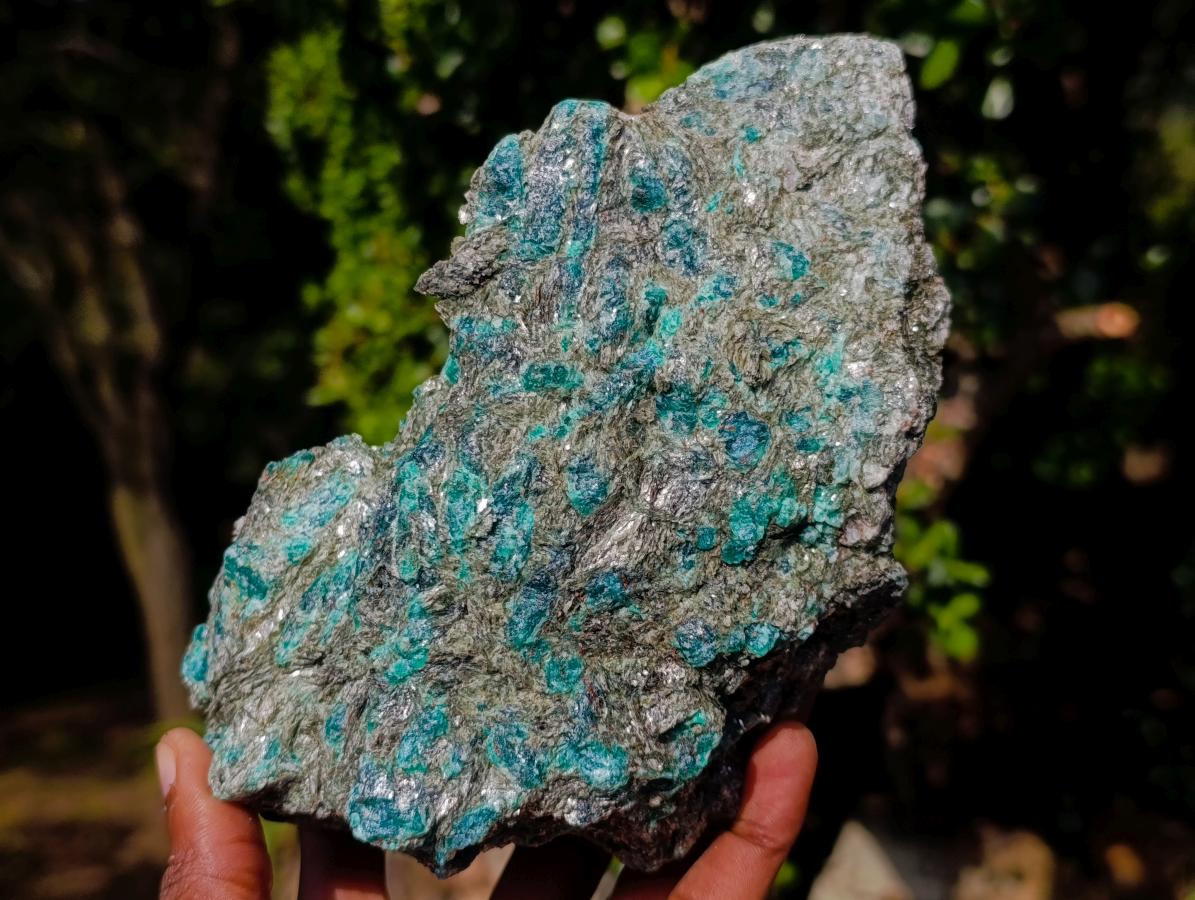 Natural Emerald Mica 'Mutokolite' Cobbed Specimens x 2 From Mutoko, Zimbabwe - Toprock Gemstones and Minerals 