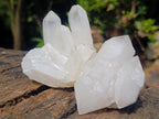 Natural Multi-Terminated Quartz Crystals x 6 From Madagascar - Toprock Gemstones and Minerals 