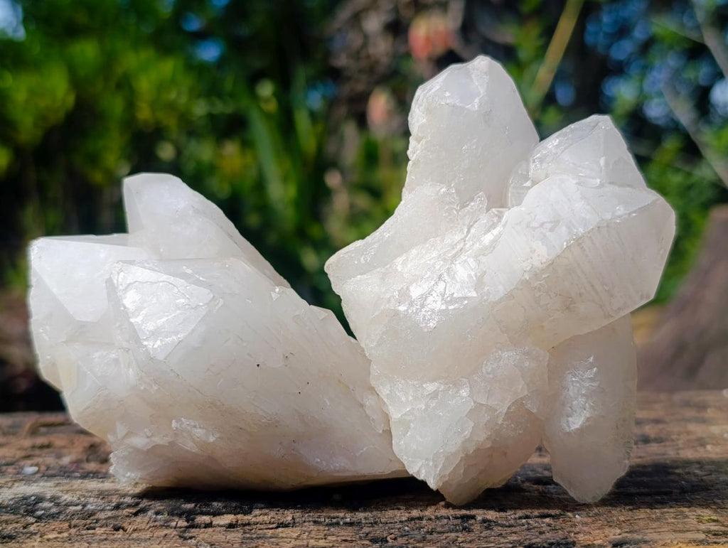 Natural Multi-Terminated Quartz Crystals x 6 From Madagascar - Toprock Gemstones and Minerals 