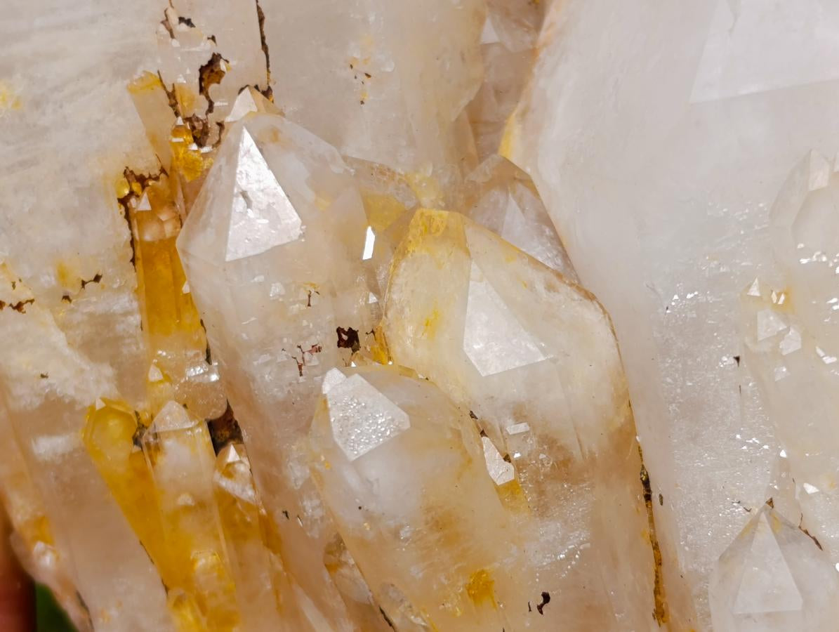 Natural Multi-Terminated Quartz Crystals x 6 From Madagascar - Toprock Gemstones and Minerals 