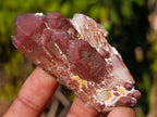Natural Red Hematoid Quartz Crystals x 35 From Karoi, Zimbabwe - Toprock Gemstones and Minerals 