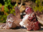 Natural Red Hematoid Quartz Crystals x 35 From Karoi, Zimbabwe - Toprock Gemstones and Minerals 