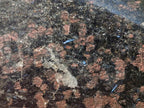 Polished Large "Water Sapphire" Standing Display Piece with Sillimanite x 1 From Ambatofinandrahana, Madagascar - Toprock Gemstones and Minerals 