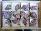 Natural Cobbed Stichtite Specimens x 12 From Barberton, South Africa - Toprock Gemstones and Minerals 