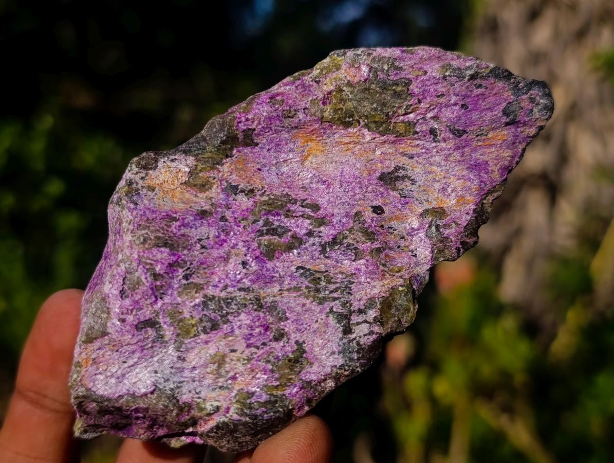 Natural Cobbed Stichtite Specimens x 12 From Barberton, South Africa - Toprock Gemstones and Minerals 