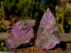 Natural Cobbed Stichtite Specimens x 12 From Barberton, South Africa - Toprock Gemstones and Minerals 
