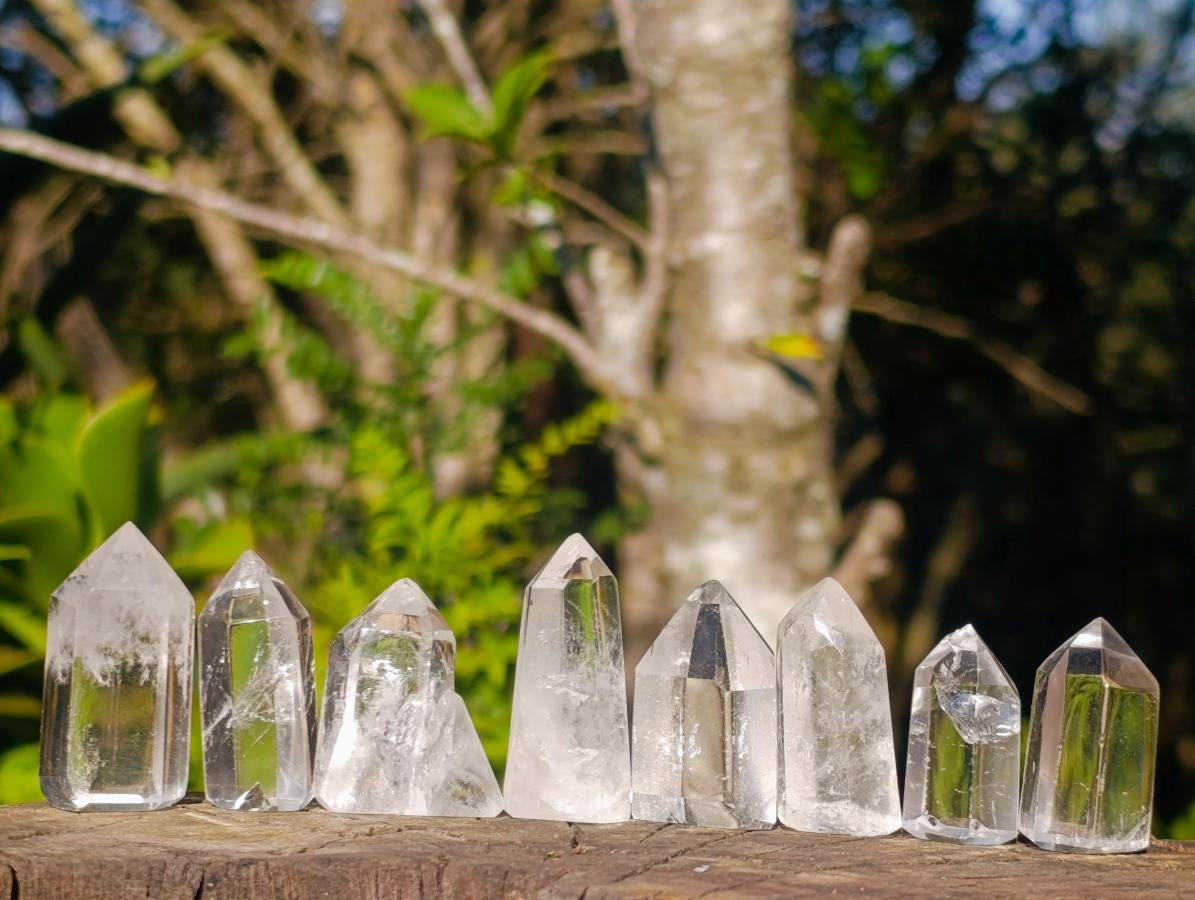 Polished Clear Quartz Jewellery Points x 42 From Madagascar - Toprock Gemstones and Minerals 
