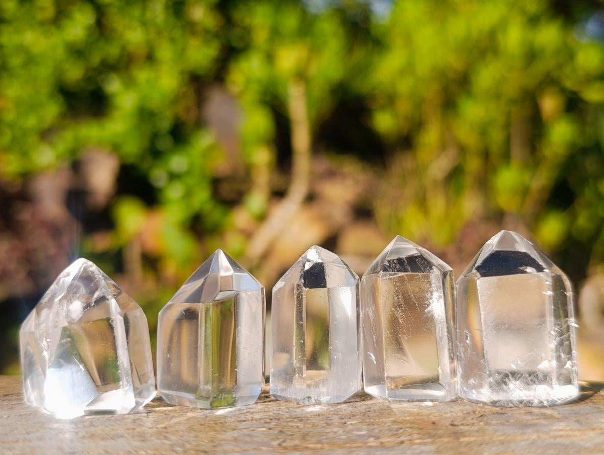 Polished Clear Quartz Jewellery Points x 42 From Madagascar - Toprock Gemstones and Minerals 