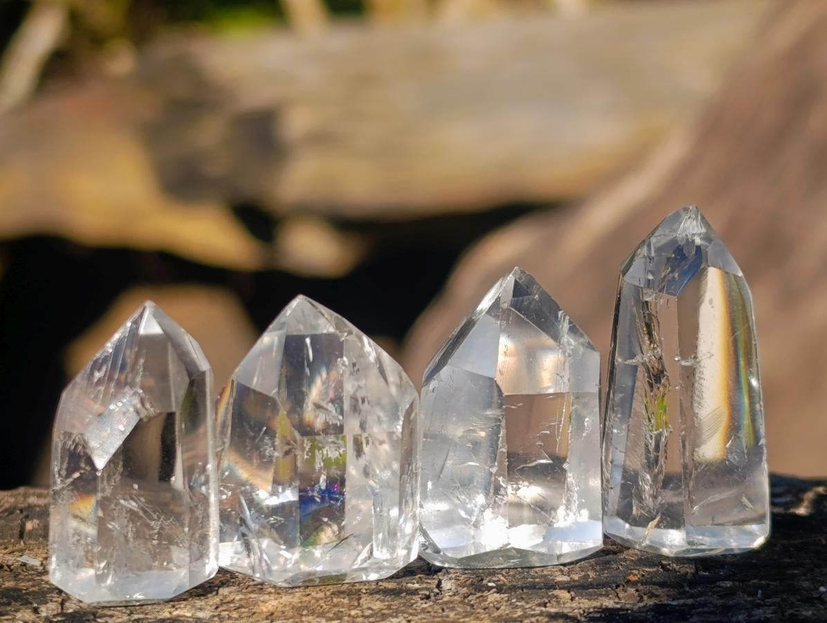 Polished Clear Quartz Jewellery Points x 42 From Madagascar - Toprock Gemstones and Minerals 