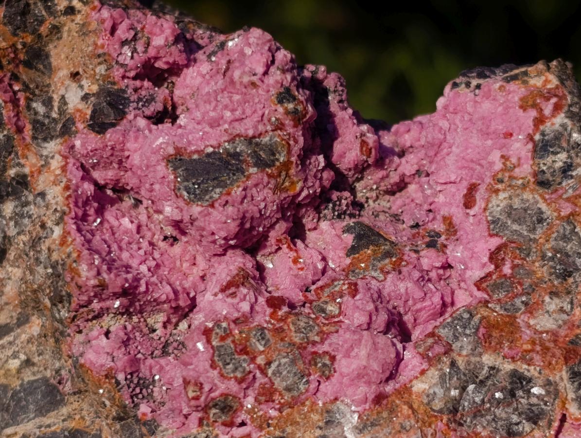 Natural Rhomboherdral Cobaltoan Calcite in Dolomite Specimens x 4 From Kakanda, Congo - Toprock Gemstones and Minerals 