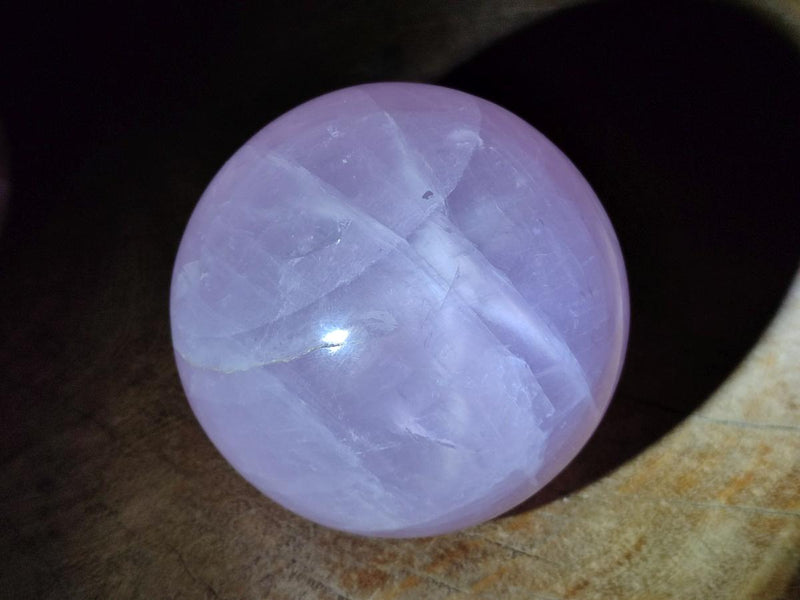 Polished Gemmy Star Rose Quartz Spheres x 2 From Madagascar - Toprock Gemstones and Minerals 