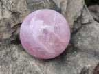Polished Gemmy Star Rose Quartz Spheres x 2 From Madagascar - Toprock Gemstones and Minerals 