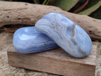 Polished Blue Lace Agate Free Forms x 6 From Nsanje, Malawi - Toprock Gemstones and Minerals 
