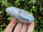 Polished Blue Lace Agate Free Forms x 6 From Nsanje, Malawi - Toprock Gemstones and Minerals 