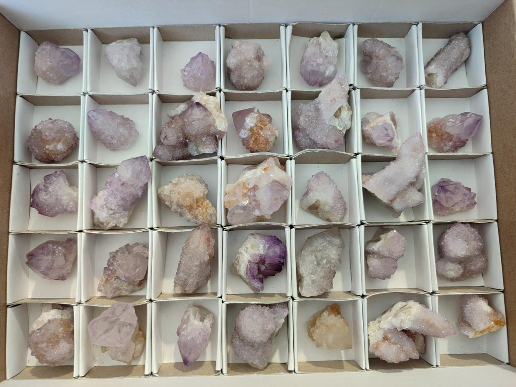 Natural Spirit Amethyst Crystals x 35 From Boekenhouthoek, South Africa - Toprock Gemstones and Minerals 